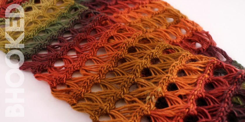 Broomstick Lace Infinity Scarf