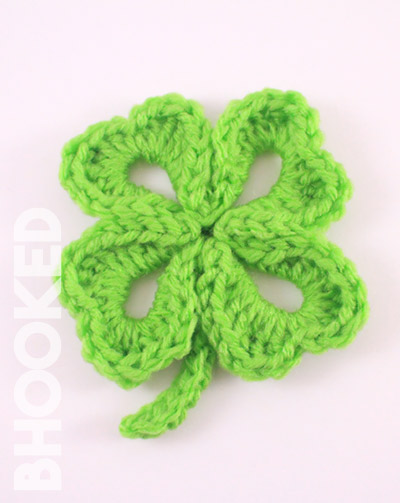 Crochet Four Leaf Clover