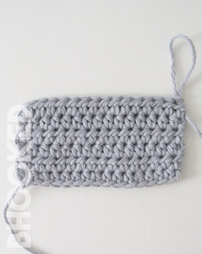 crochet straight edges