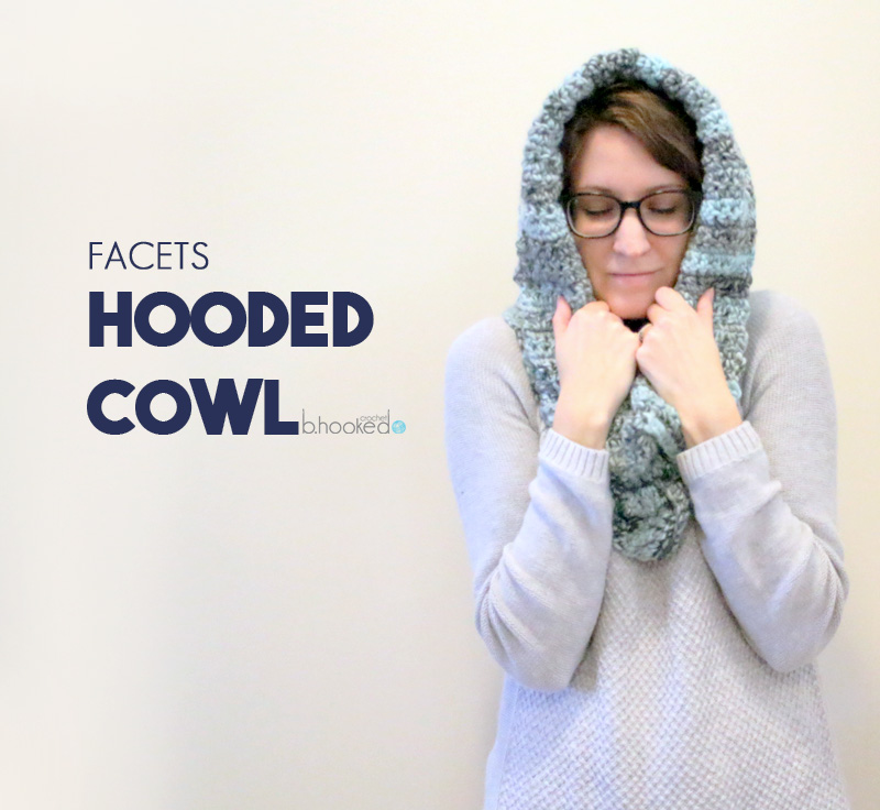 crochet hooded cowl
