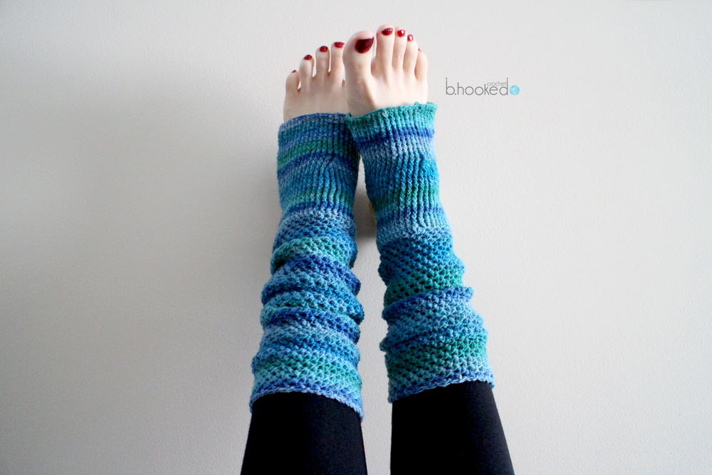 Crochet Yoga Socks - Free Pattern & Tutorial - B.hooked ...
