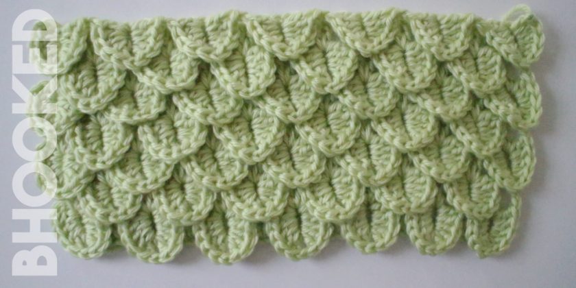 Crochet Crocodile Stitch