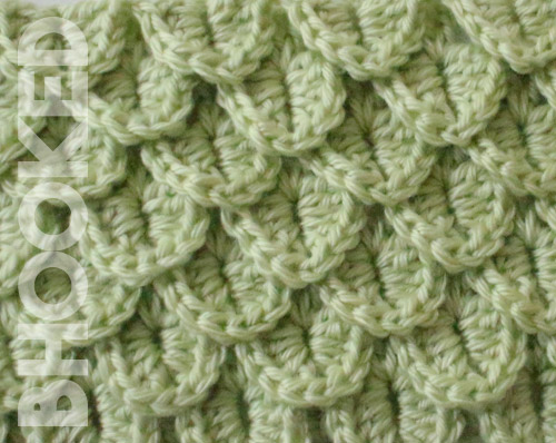 crochet crocodile stitch