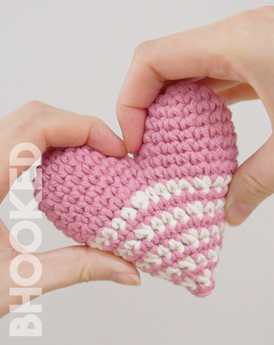 Stuffed Crochet Heart