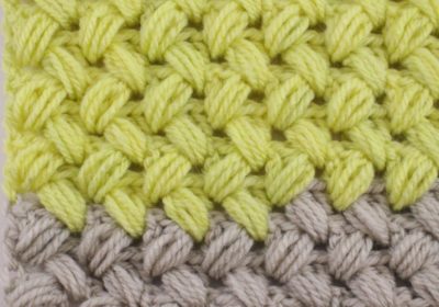 Crochet Zig Zag Puff Stitch