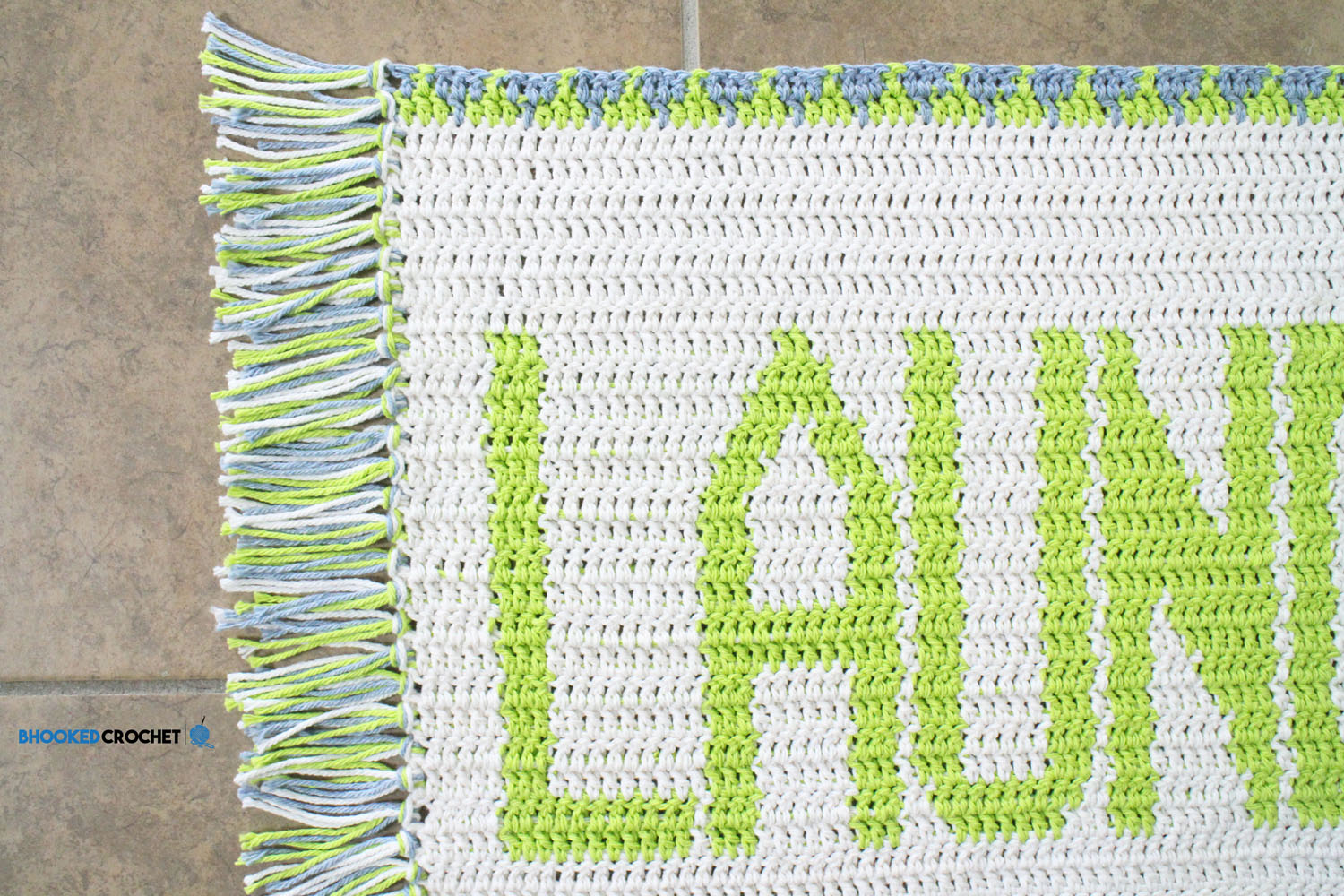 “Laundry Mat” Tapestry Crochet Rug