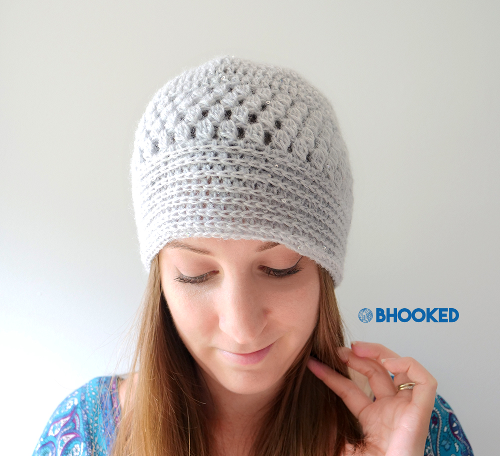 Fall Glam Lace Crochet Hat - B.Hooked 