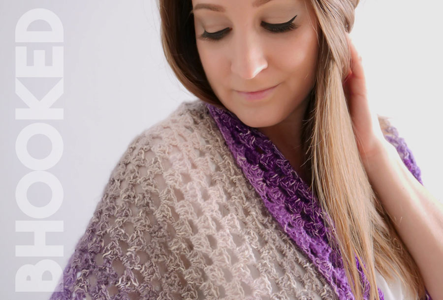 one skein crochet shawl