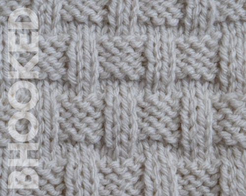 knit basket weave stitch