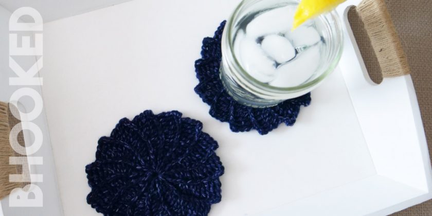 Spiral Crochet Coasters