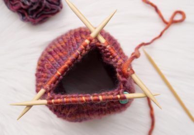 How to Join Double Pointed Needles