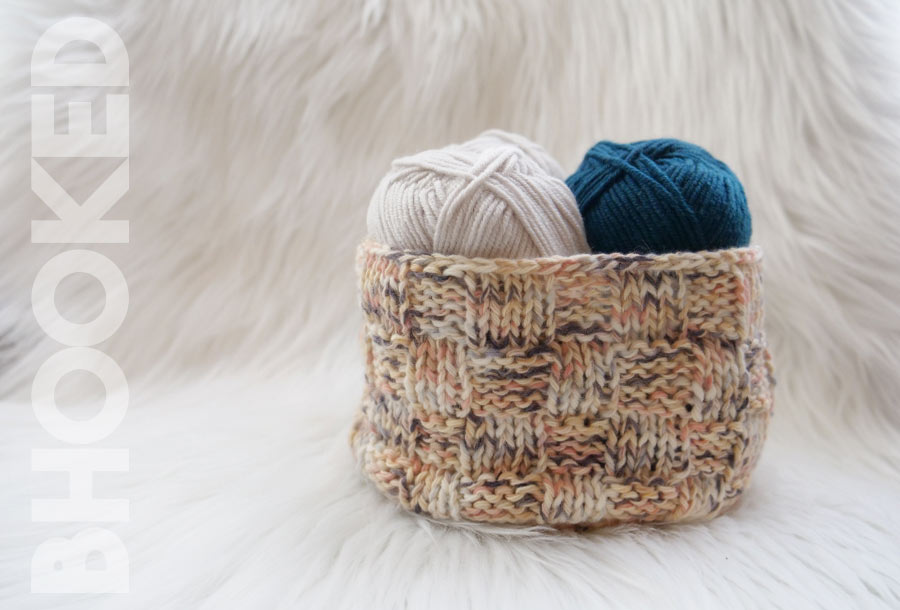 Crochet and Knit Basket