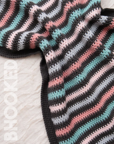 Full Stitch Tunisian Crochet Blanket