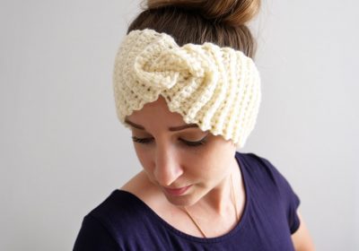 Simple Ribbed Crochet Headband