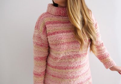 The Lounge Crochet Pullover Sweater