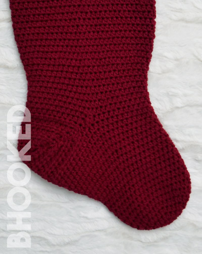 classic crochet stocking