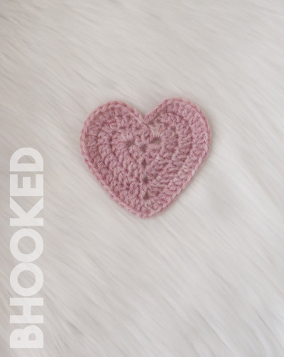 Crochet Heart Patch