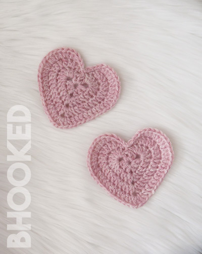 Crochet Heart Patch