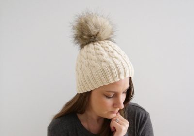 Classic Cable Knit Hat