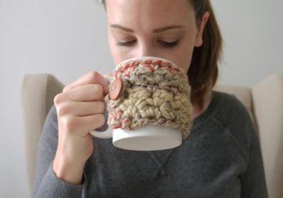 Simple Crochet Mug Cozy