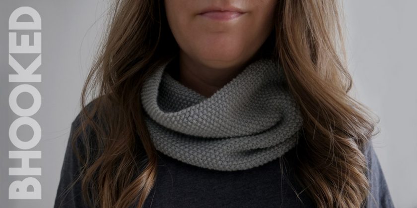 Simple Seed Stitch Cowl