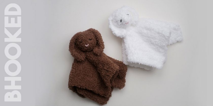 Crochet Bunny Lovey Blanket